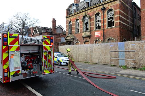 Another arson at the Grade II listed former education offices Grimsby 