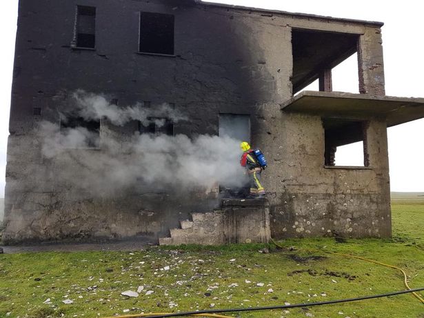 An arson incident inside the disused but unlisted control tower at Davidstow airfield has angered the community 