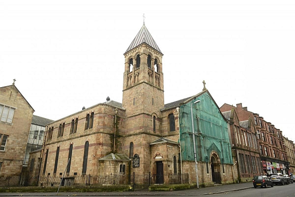 St Anthony's RC Church in Govan had a lucky escape.