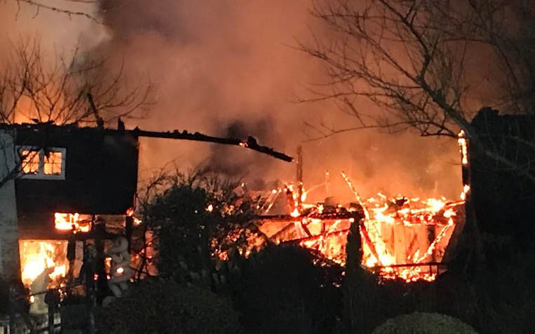 Bere Mill destroyed by fire