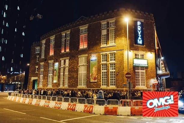 The fire was at Pryzm nightclub, in Connaught Drill Hall.