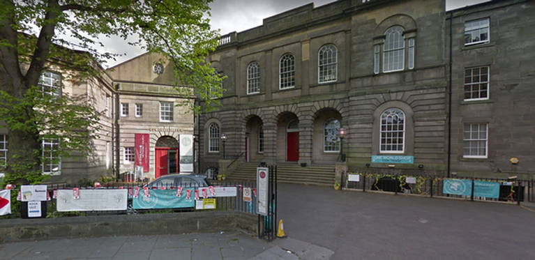 The City of Edinburgh Methodist Church was the second building targetted in the arson attacks on Tuesday.