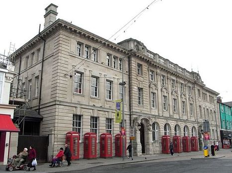 The substantial and attractive Grade II listed former GPO 