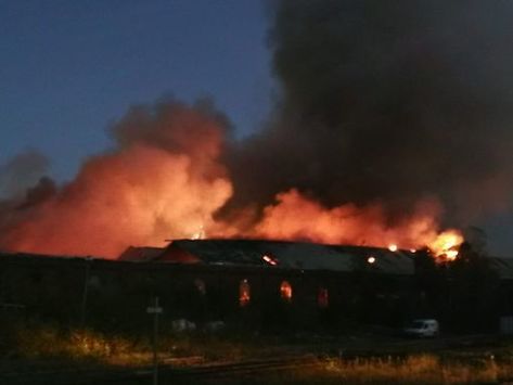 Fire chiefs confirmed that the blaze was started deliberately. 