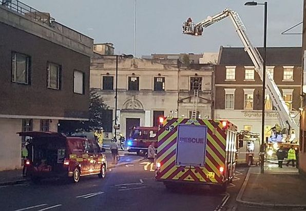 Emergency services were called to the blaze just after 7pm on Wednesday evening.