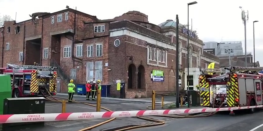 The Art Deco Grade II listed Harborne Royalty Cinema has been hit by another fire.