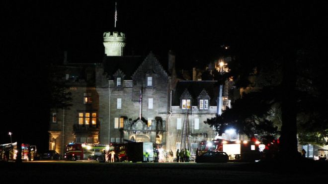 Six appliances have been sent to Skibo Castle, near Dornoch in Sutherland
