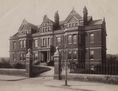 The hospital in 1898
