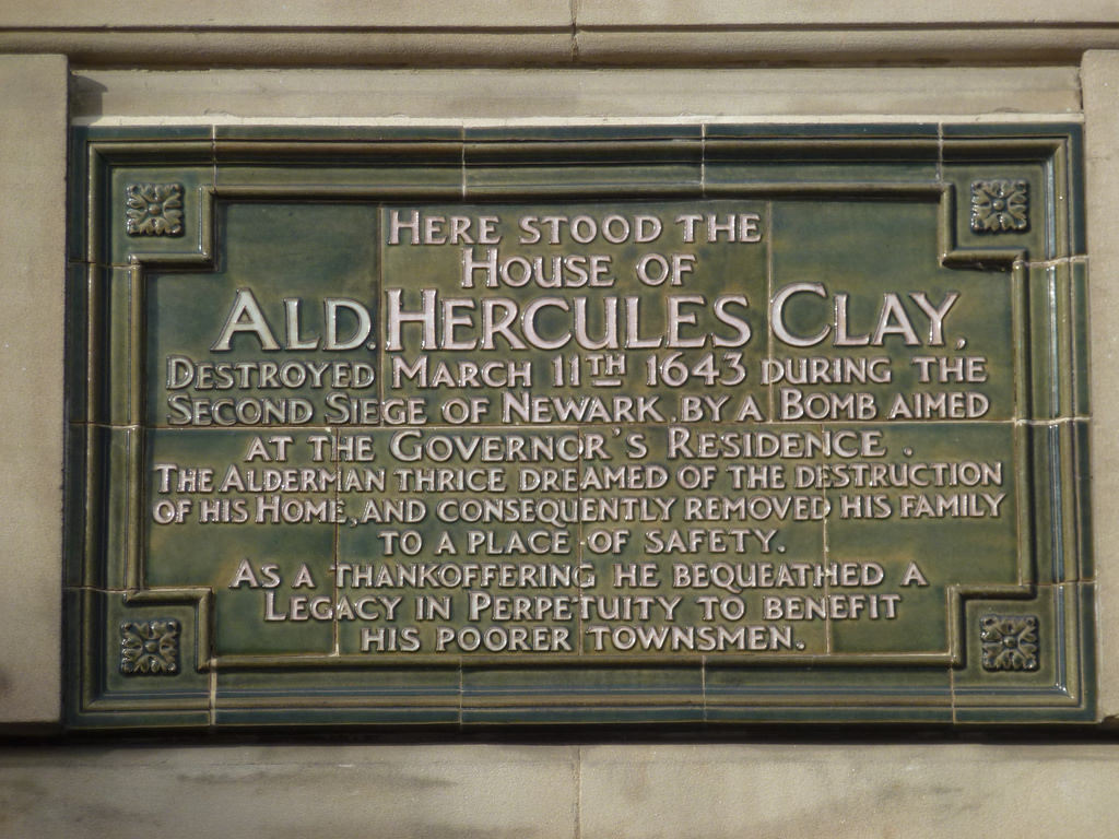 The plaque on the wall of Natwest Bank