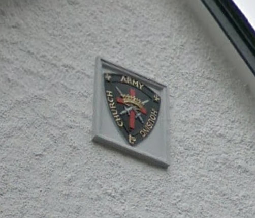 The Church Army Emblem on the Preston Street Houses