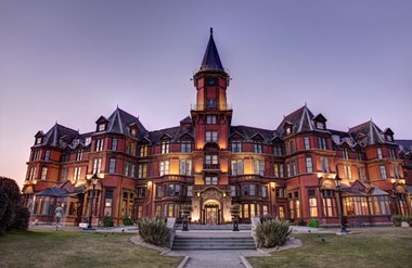 The Slieve Donard Hotel was opened in 1898.