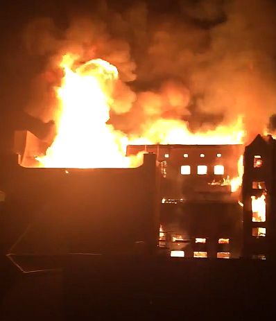 Glasgow School of Art is on fire again
