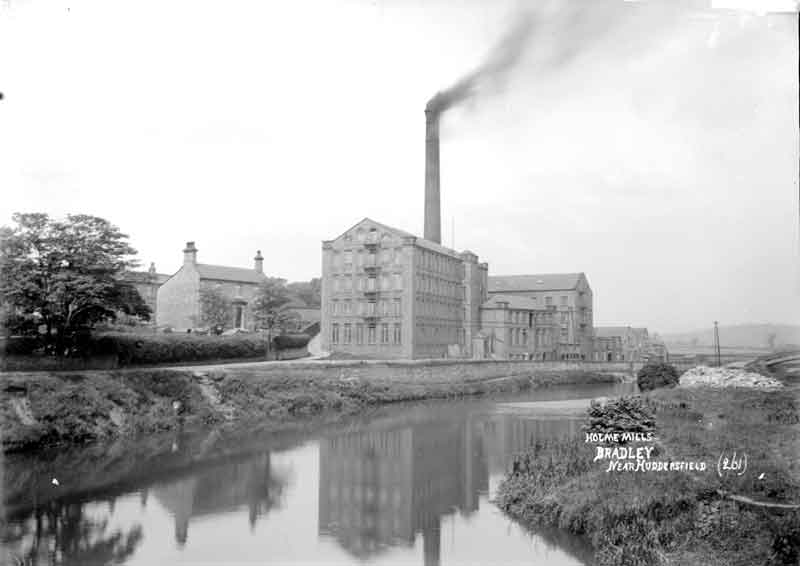 Holme Mills (Fearnley Mill) in 1910