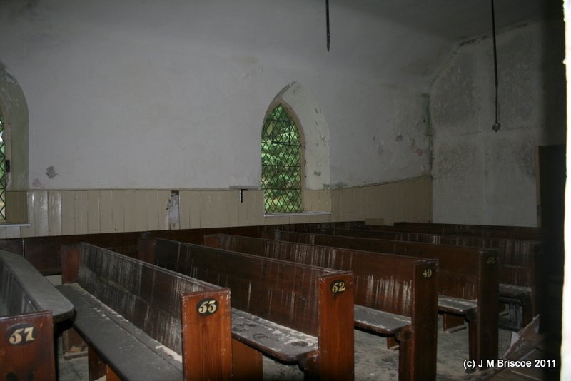 Interior before the fire