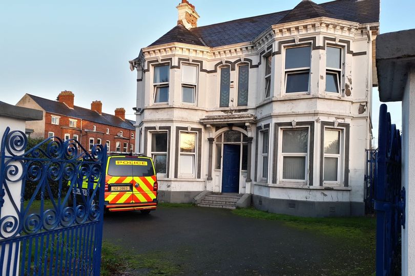 The old Kincora building has been targeted in the past (Image from December 2019)