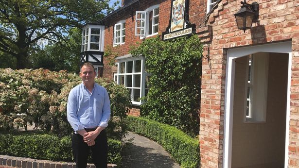 Manager Tom Cross at the Meynell Ingram Arms (Image: Burton Live)