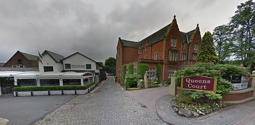 Piccolino Restaurant is next to Queens Court (Image: Google)