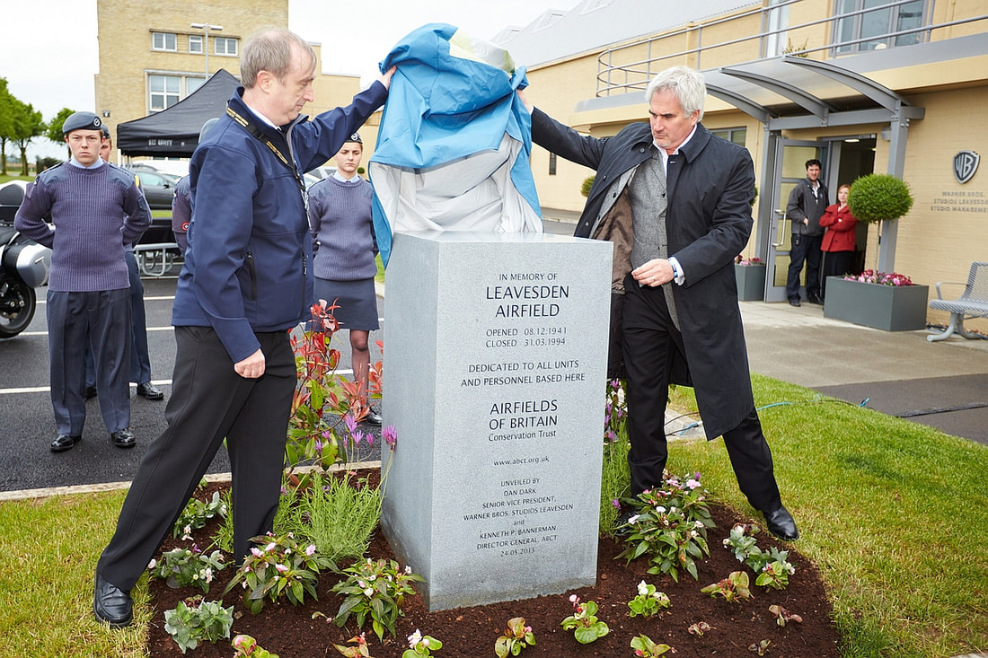 Unveiling of the ABCT marker at Leavesden on 24 May 2013