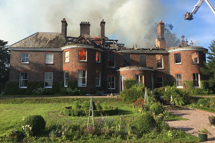 Betley Court, Betley (Image: Staffordshire Fire & Rescue Service)