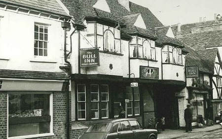 The Bull Inn in 1972