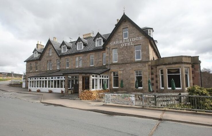Fire crews attendied a chimney fire at Carrbridge Hotel