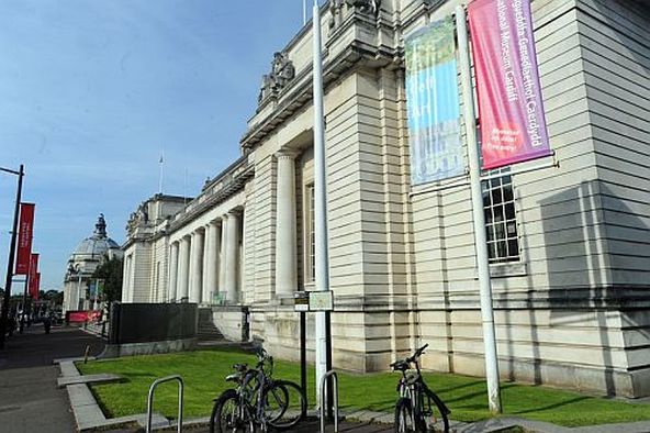 The National Museum of Wales building