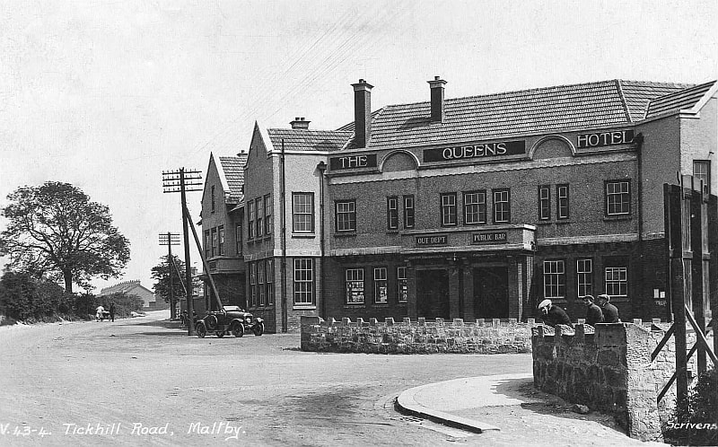 Queens Hotel, Maltby, circa 1938