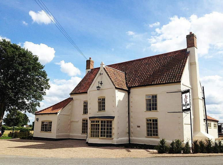 Ye Olde Red Lion Inn dates back to 1665
